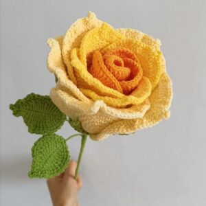 Yellow Rose Crochet